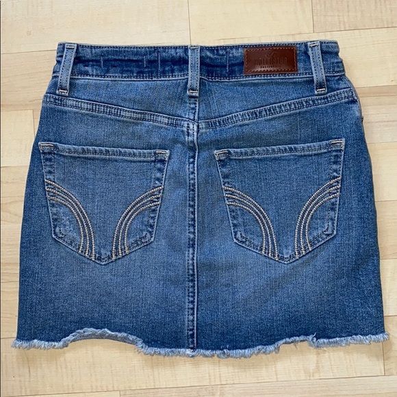 Ripped Denim Skirt - Picture 2 of 3